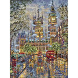 The Palace Counted Cross Stitch Kit By Letistitch 