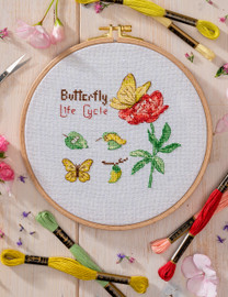 Butterfly Life Cross Stitch Kit by Anchor