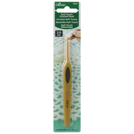 Crochet Hook: Soft Touch: 13cm x 3.00mm by Clover