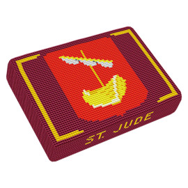 St Jude The Apostle Kneeler Tapestry Kit by Jacksons