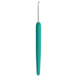 Crochet Hook: Waves: Aluminium: Sea Green: 15cm x 2.50mm by KnitPro