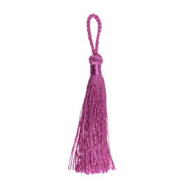 10cm Trim Tassels Pink by Trimits