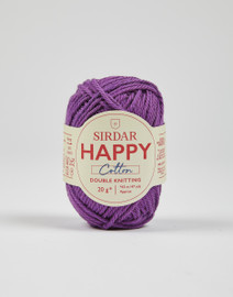 Happy Cotton Crochet Yarn 20g- Currant Bun - 756