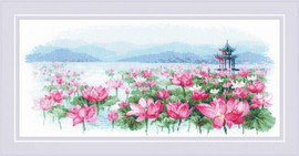 Pagoda Counted Cross Stitch Kit By Riolis 