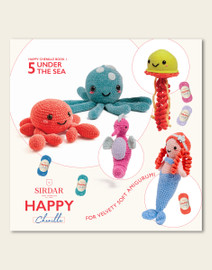 Happy Chenille Under The Sea Pattern Book by DMC