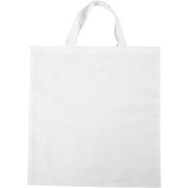 1 Shopping Bag, 38 X 42 CM White