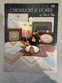 Candlelight & Roses Cross Stitch Chart by Studio Seven