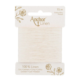 Linen Embroidery Thread 15m Snowdrop