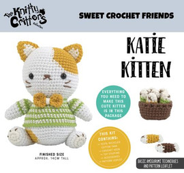 Katie Kitten Crochet Friends Kit by Knitty Critters