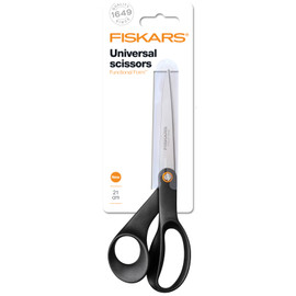 Scissors: Functional Form™: Universal: 21cm or 8.25in: Black
