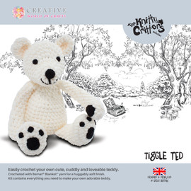 Tiggle Ted Crochet Kit By Knitty Critters