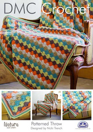 Patterned Throw Crochet pattern Booklet