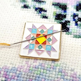 Quilt Block Needle Minder by Meloca Designs