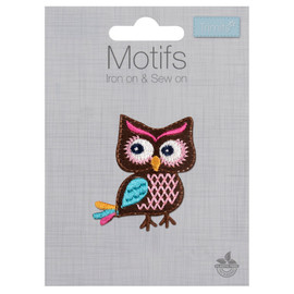 Colourful Owl Motif by Trimits