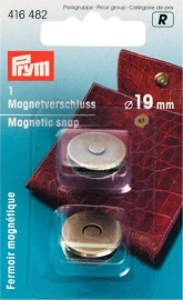 Antique Brass Magnetic Snap 19mm by Prym