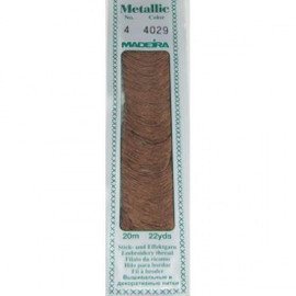 Madeira Mouliné Metallic Cotton 20m: 4029 Bronze