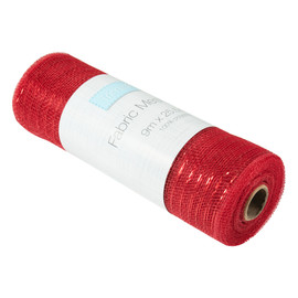 Mesh Fabric Rolls: Red: 1 roll 25.5cm x 9m