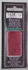 Madeira Decora No. 6 Embroidery Thread 5m: 1434