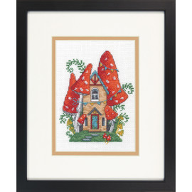 Forest House Cross Stitch Kit by Dimensions