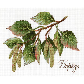 Gifts of Nature: Birch Counted Cross Stitch Kit by MP Studia