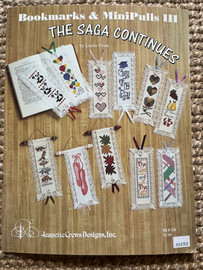 Bookmark and Minipulls CHART ONLY booklet by Jeanette Crews Designs