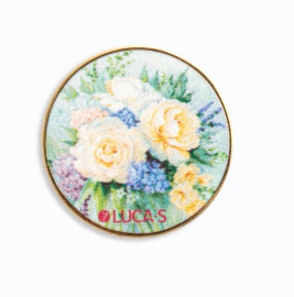 Floral Bouquet Needle Minder by Luca-S