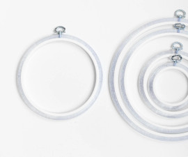 6 inch Transparent Flexible Hoop by Nurge