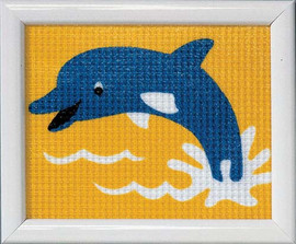 Dolphin Children Tapestry Kit