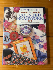 *Second Hand* Counted Beadwork Chart Book by Gillian Leeper