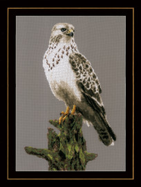 Falcon Counted Cross Stitch Kit by Lanarte