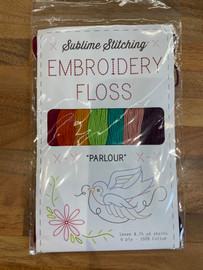 CHARITY - Sublime Stitching 7 x Embroidery Floss - Parlour