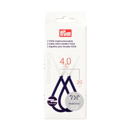 Cable Stitch Yoga Needles 4.0mm by Prym