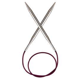 Nova Metal: Knitting Pins: Circular: Fixed: 25cm x 3.50mm by KnitPro
