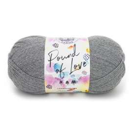 1 x 454g Lion Brand Yarn Pound of Love - Oxford Grey Yarn