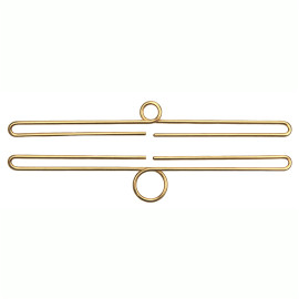 Mini Oslo Bellpull Pair 6cm Bell Pull Hangers Kit by Permin