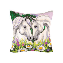 Dawn Chunky Cross Stitch Cushion Kit by Collection D'Art