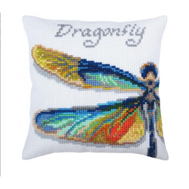Dragonfly Chunky Cross Stitch Kit by Collection D art