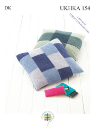Pattern: Double Knitting: Easy Knit Perfect for Beginners: Cushion, Phone and Glasses Covers