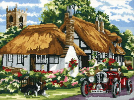 The Village of Welford Tapestry Kit
