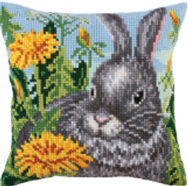 Sun Dandelions Chunky Cross Stitch Cushion Kit by Collection D 'Art