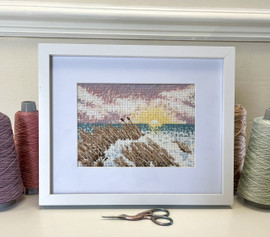 Winter Beach Art Cross Stitch Kit by Emma Louise Winter Beach Art Cross Stitch Kit by Emma Louise