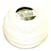 DMC Coton Perle size 12 Blanc 10g 120m