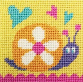 Snail Needle Point By Stitching Shed