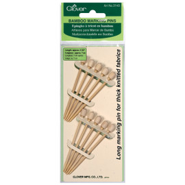 Bamboo Marking Pins By Clover