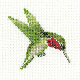 Little Friends Hummingbird Cross Stitch Kit by Heritage