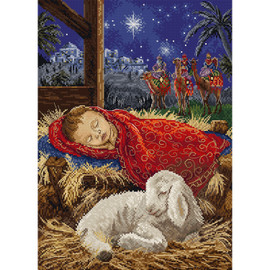 Baby Jesus Counted Cross Stitch Kit by Letistitch