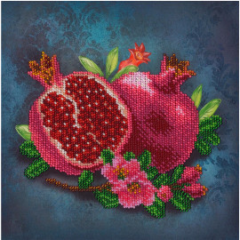 Royal Pomegranates Beaded Embroidery Kit by VDV Royal Pomegranates Beaded Embroidery Kit by VDV