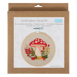 Woodland Mini Embroidery Kit with Hoop by Trimits Woodland Mini Embroidery Kit with Hoop by Trimits