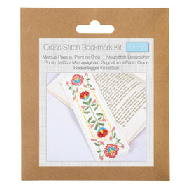 Bloom Bookmark Counted Cross Stitch Kit by Trimits