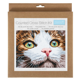 Whiskers Counted Cross Stitch Kit by Trimits Whiskers Counted Cross Stitch Kit by Trimits